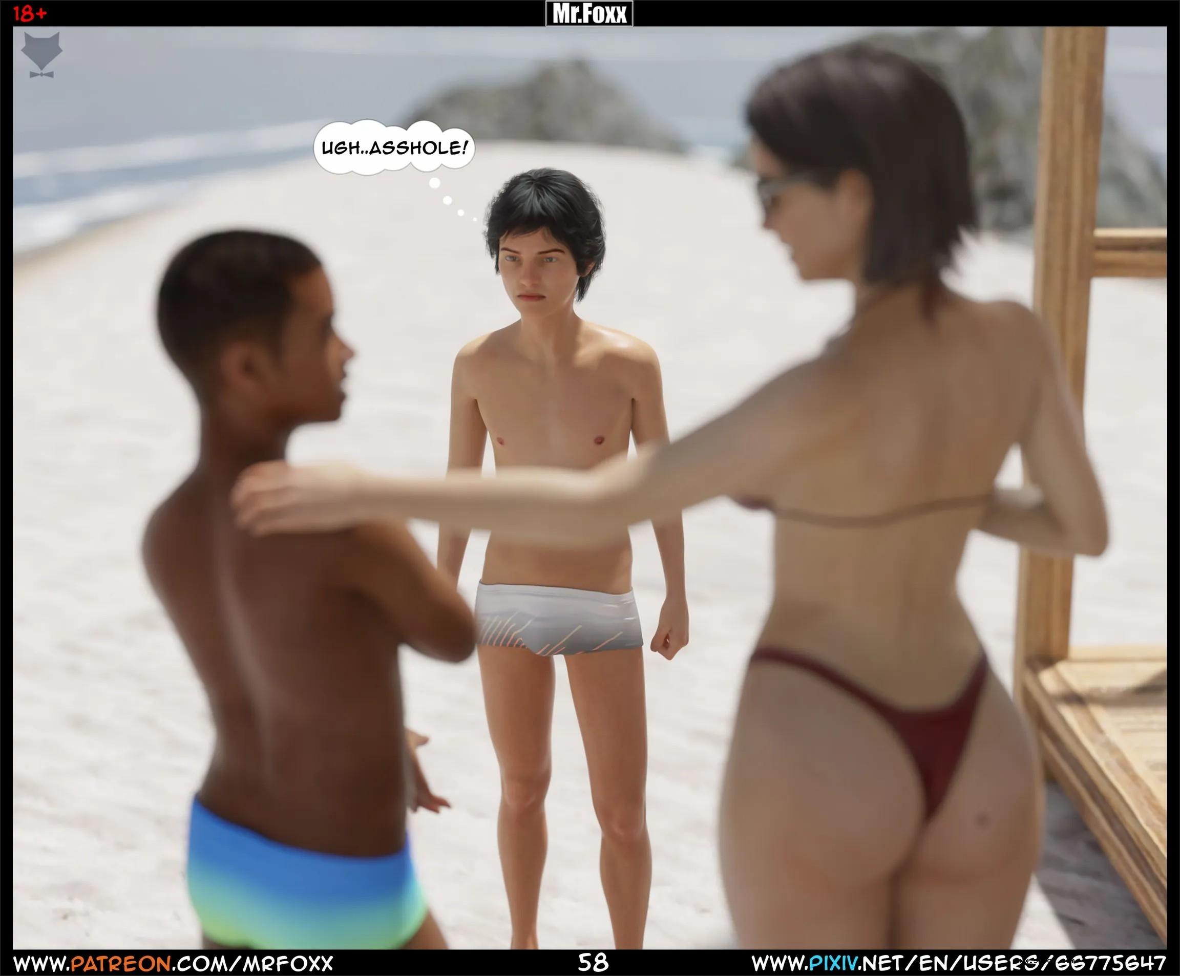 【3D】【英文漫画】妈妈的韵事（1）