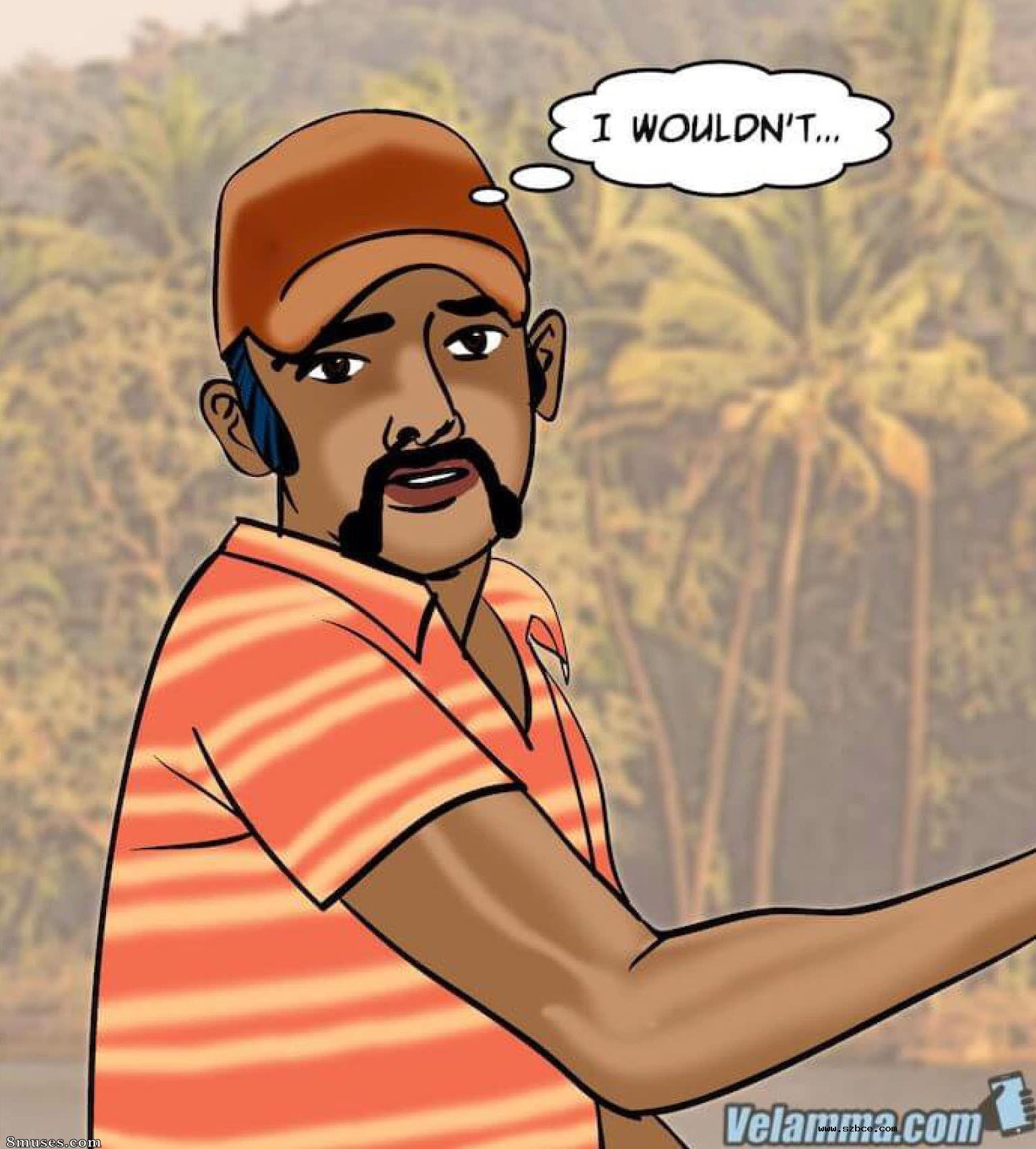 【英文漫画】Velamma 第76话  寒冽的旅程