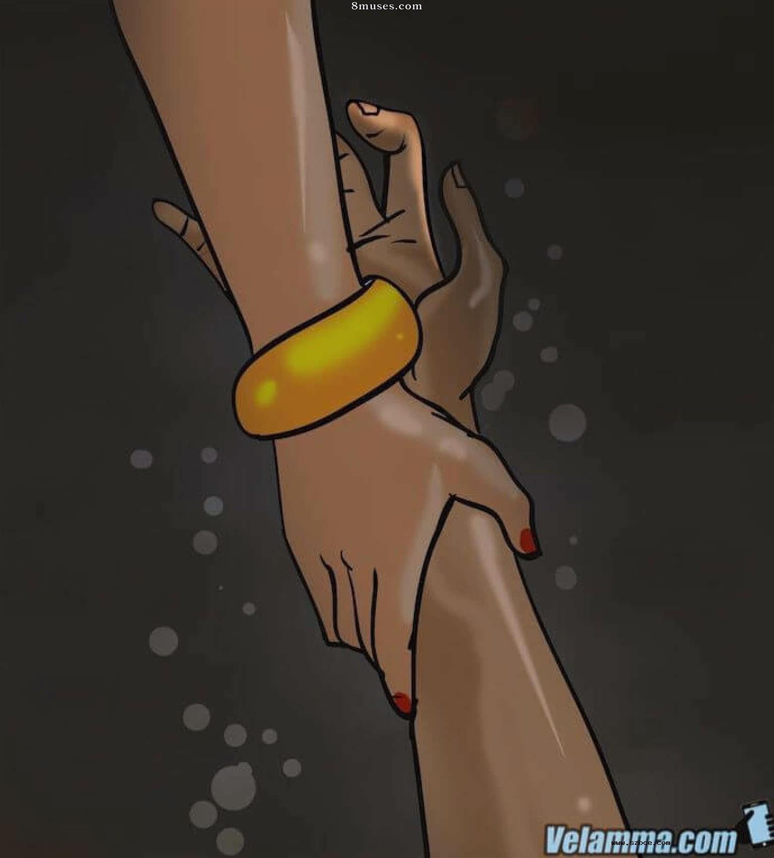 【英文漫画】Velamma 第76话  寒冽的旅程