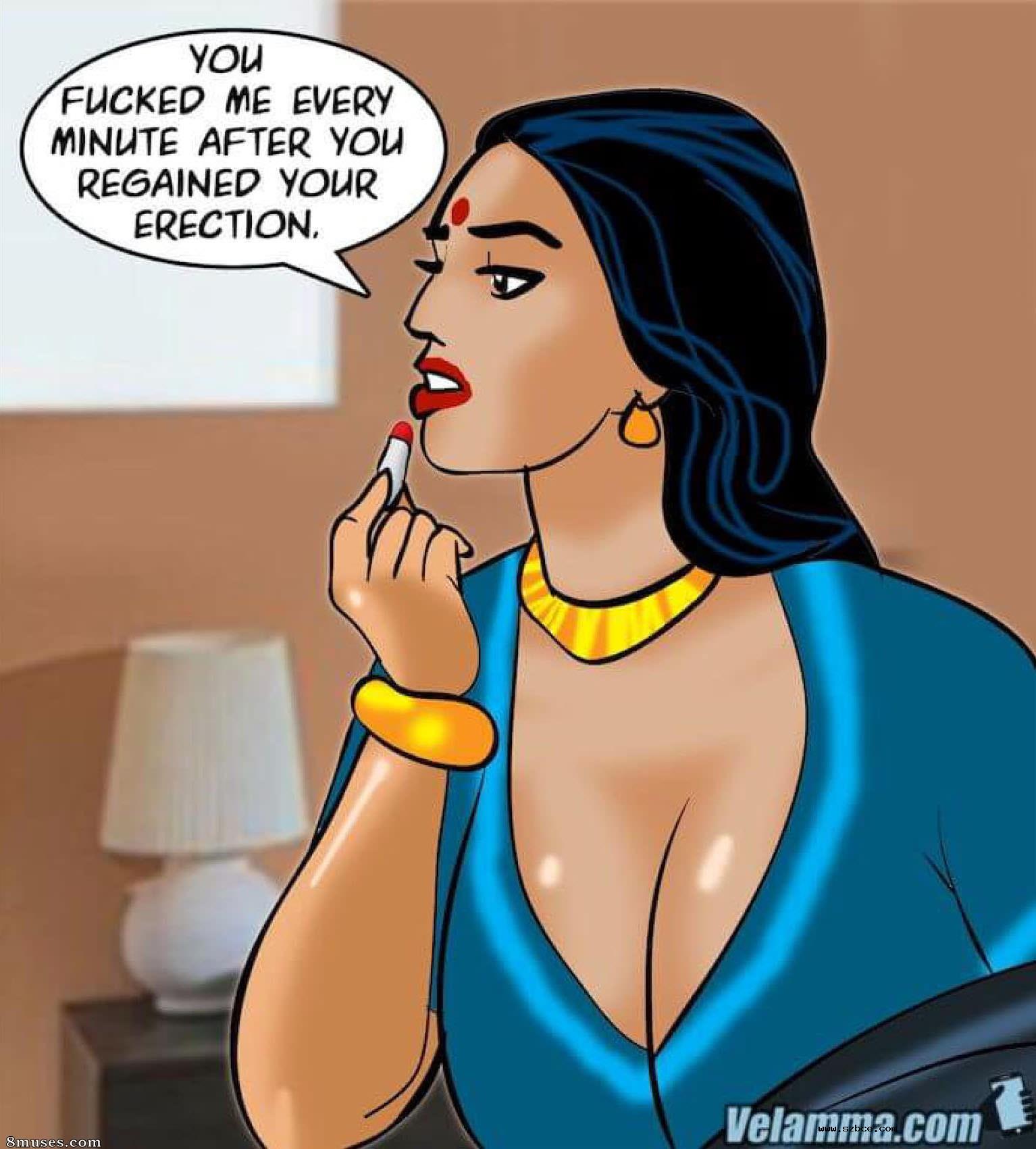 【英文漫画】Velamma 第76话  寒冽的旅程