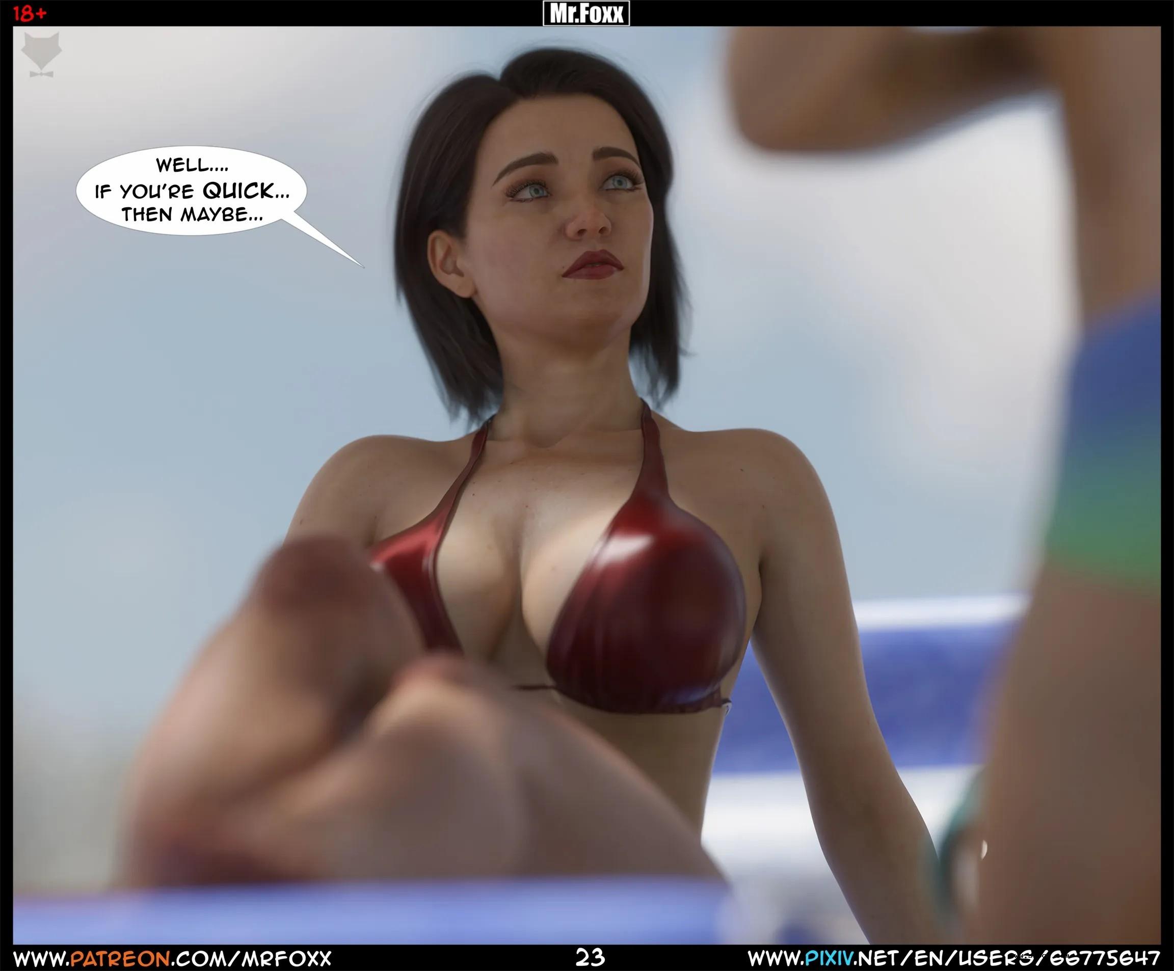 【3D】【英文漫画】妈妈的韵事（1）