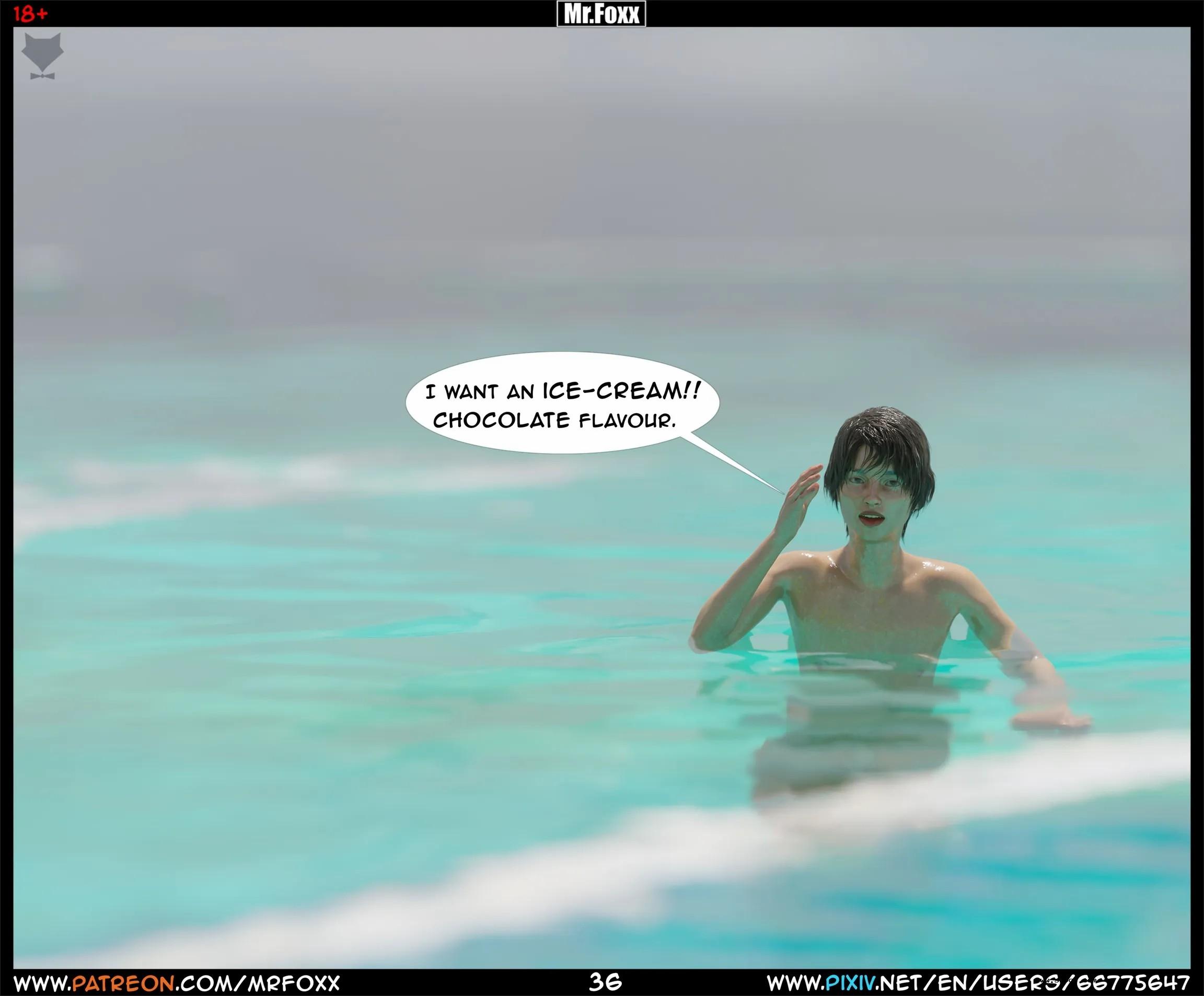 【3D】【英文漫画】妈妈的韵事（1）