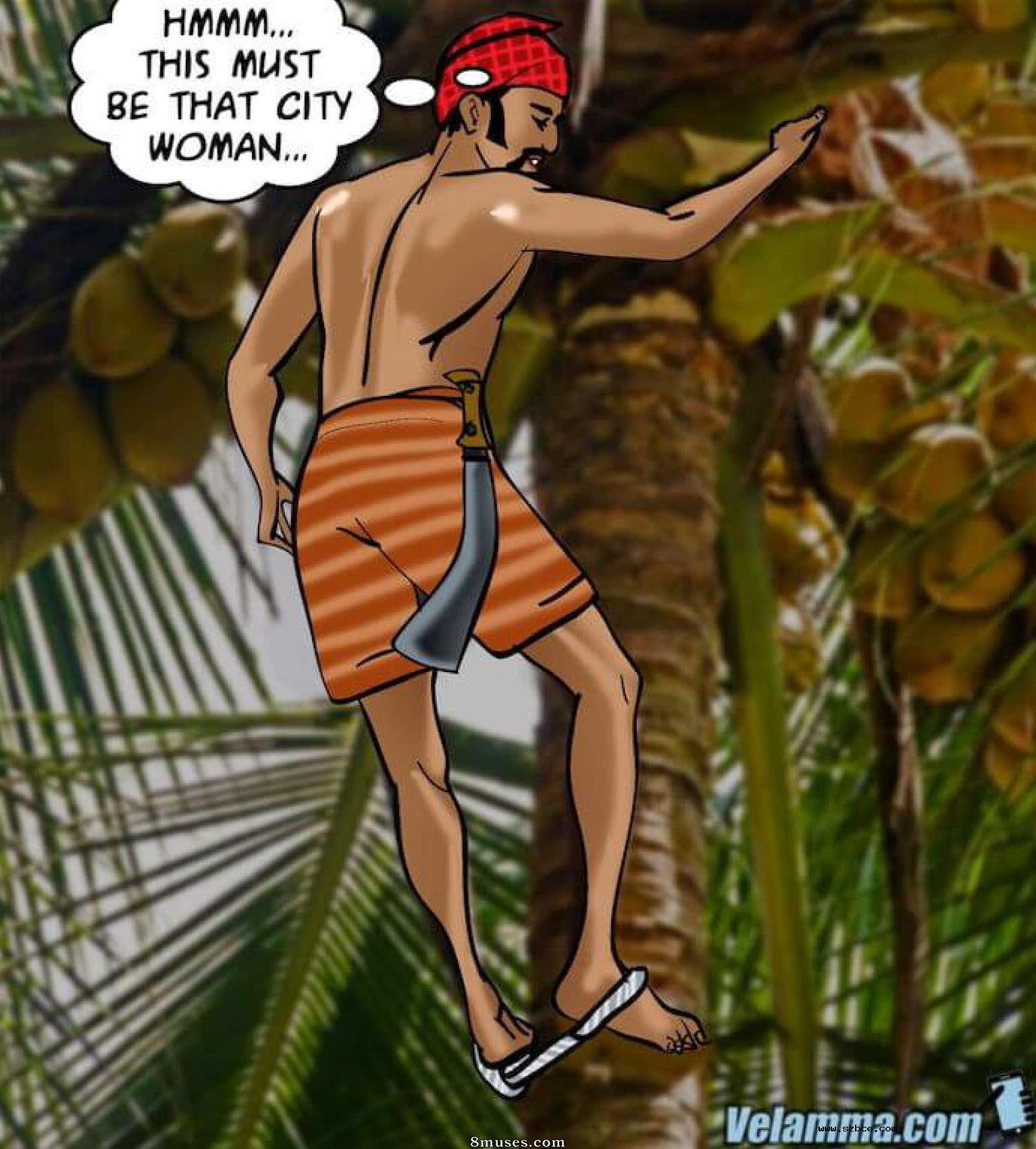 【英文漫画】Velamma 第76话  寒冽的旅程