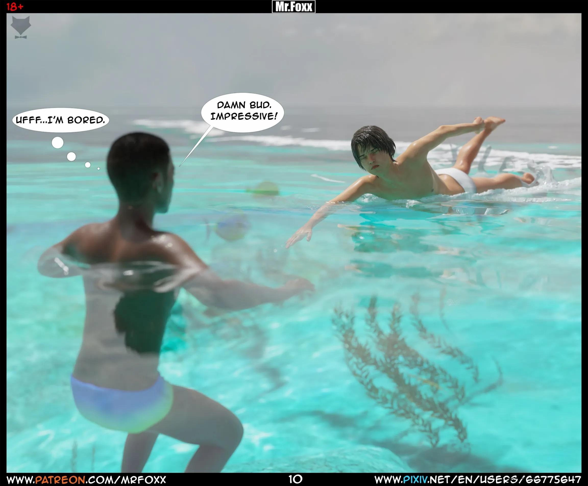 【3D】【英文漫画】妈妈的韵事（1）