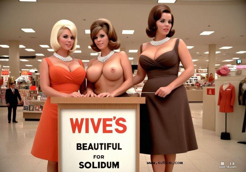 【AI生成】1960 年代家庭主妇拍卖