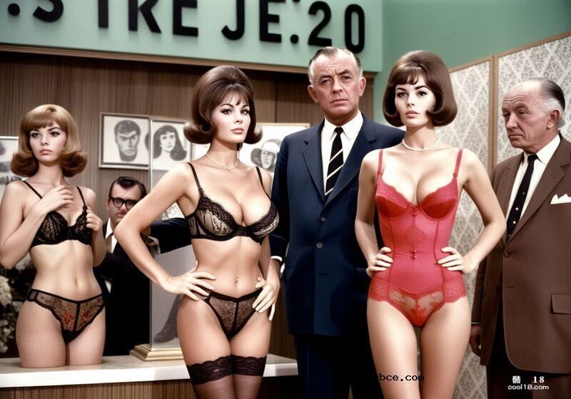 【AI生成】1960 年代家庭主妇拍卖