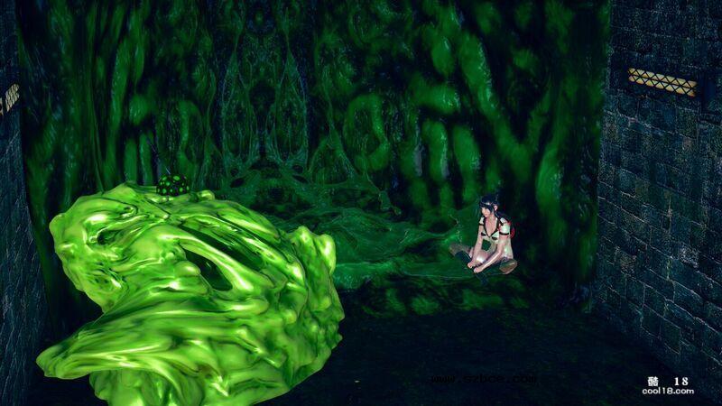 【3D】恶魔警官 Akane Harrison：史莱姆遭遇