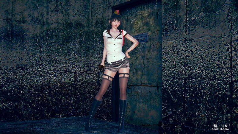 【3D】恶魔警官 Akane Harrison：史莱姆遭遇