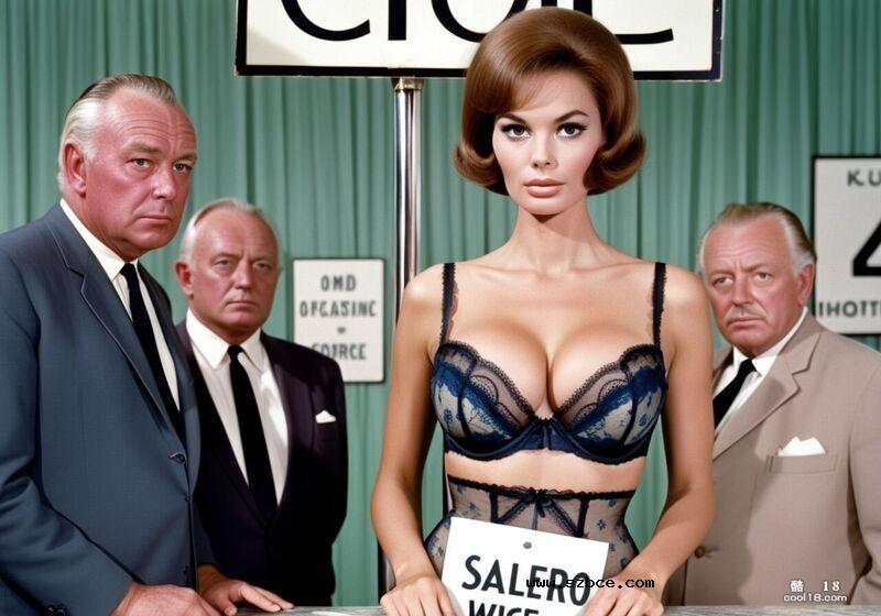 【AI生成】1960 年代家庭主妇拍卖