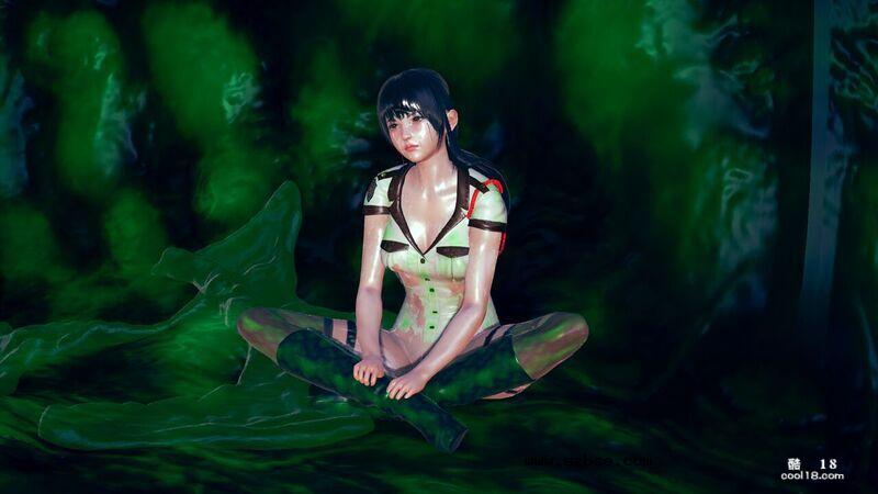 【3D】恶魔警官 Akane Harrison：史莱姆遭遇