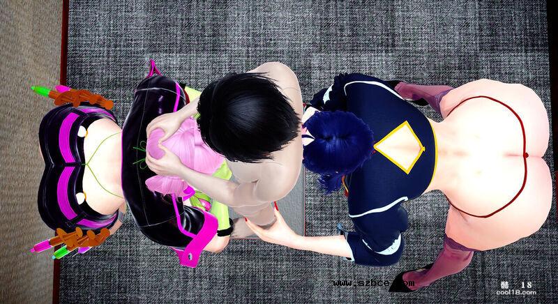 【3D】萬聖節的搾精治療