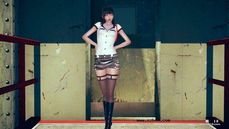 【3D】恶魔警官 Akane Harrison：史莱姆遭遇