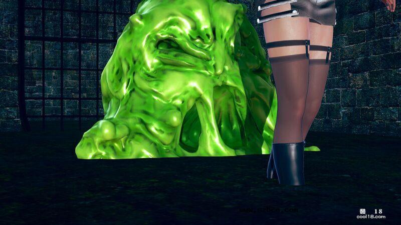 【3D】恶魔警官 Akane Harrison：史莱姆遭遇