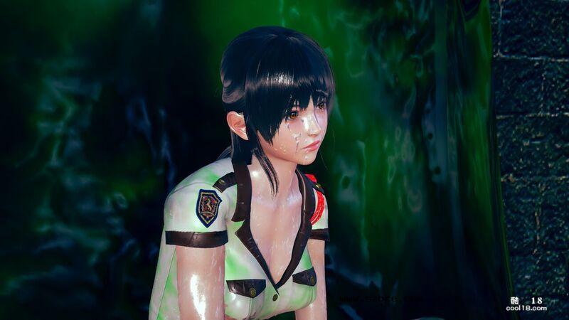 【3D】恶魔警官 Akane Harrison：史莱姆遭遇