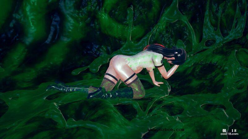 【3D】恶魔警官 Akane Harrison：史莱姆遭遇