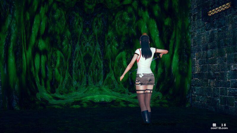 【3D】恶魔警官 Akane Harrison：史莱姆遭遇