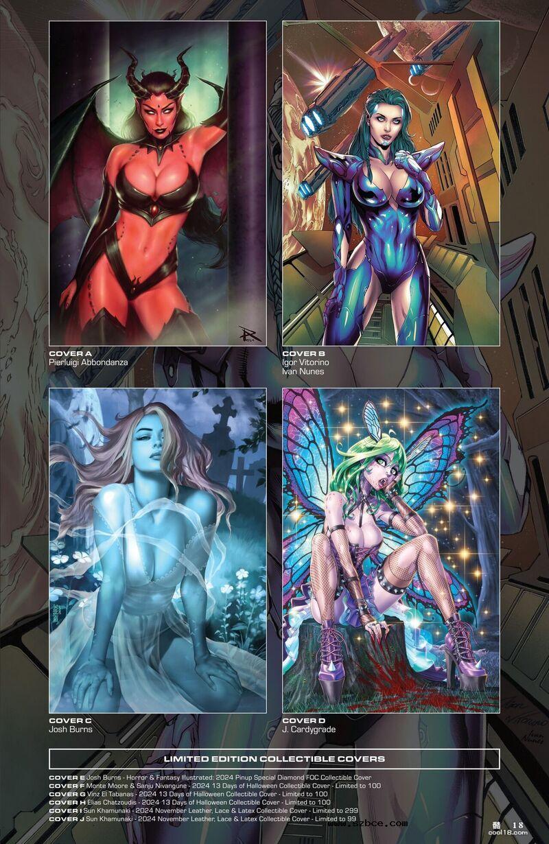 【Zenescope呈现】恐怖与奇幻插图