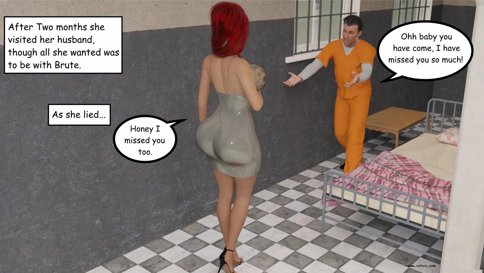 【3D 英文彩漫】从妻子到荡妇 - 第1话