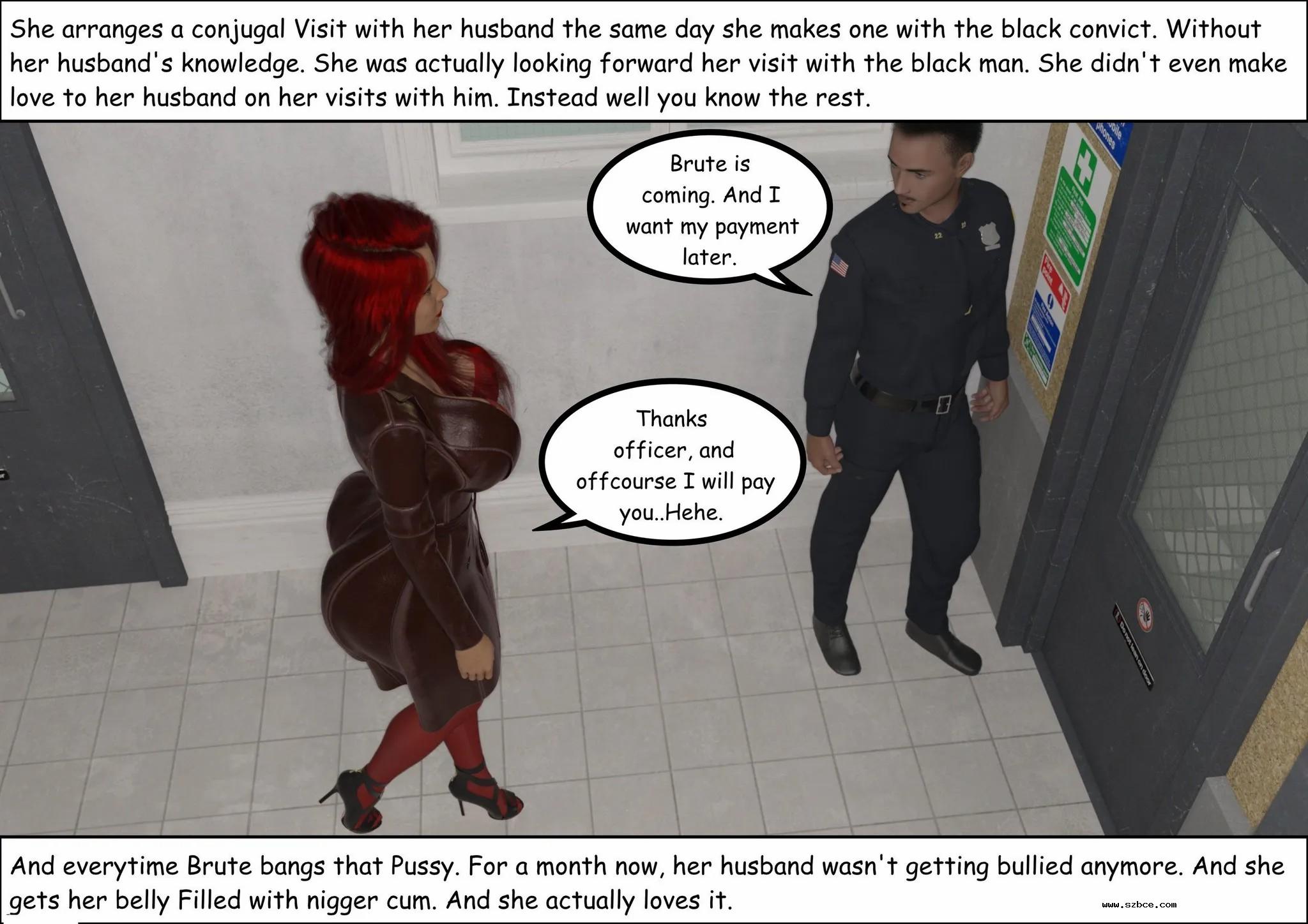 【3D 英文彩漫】从妻子到荡妇 - 第1话