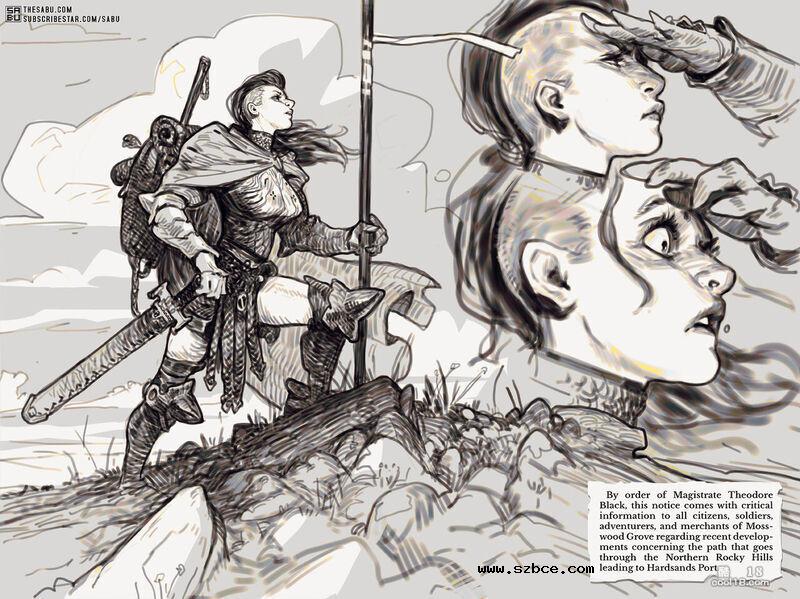 【英文漫画】与巨人的相遇