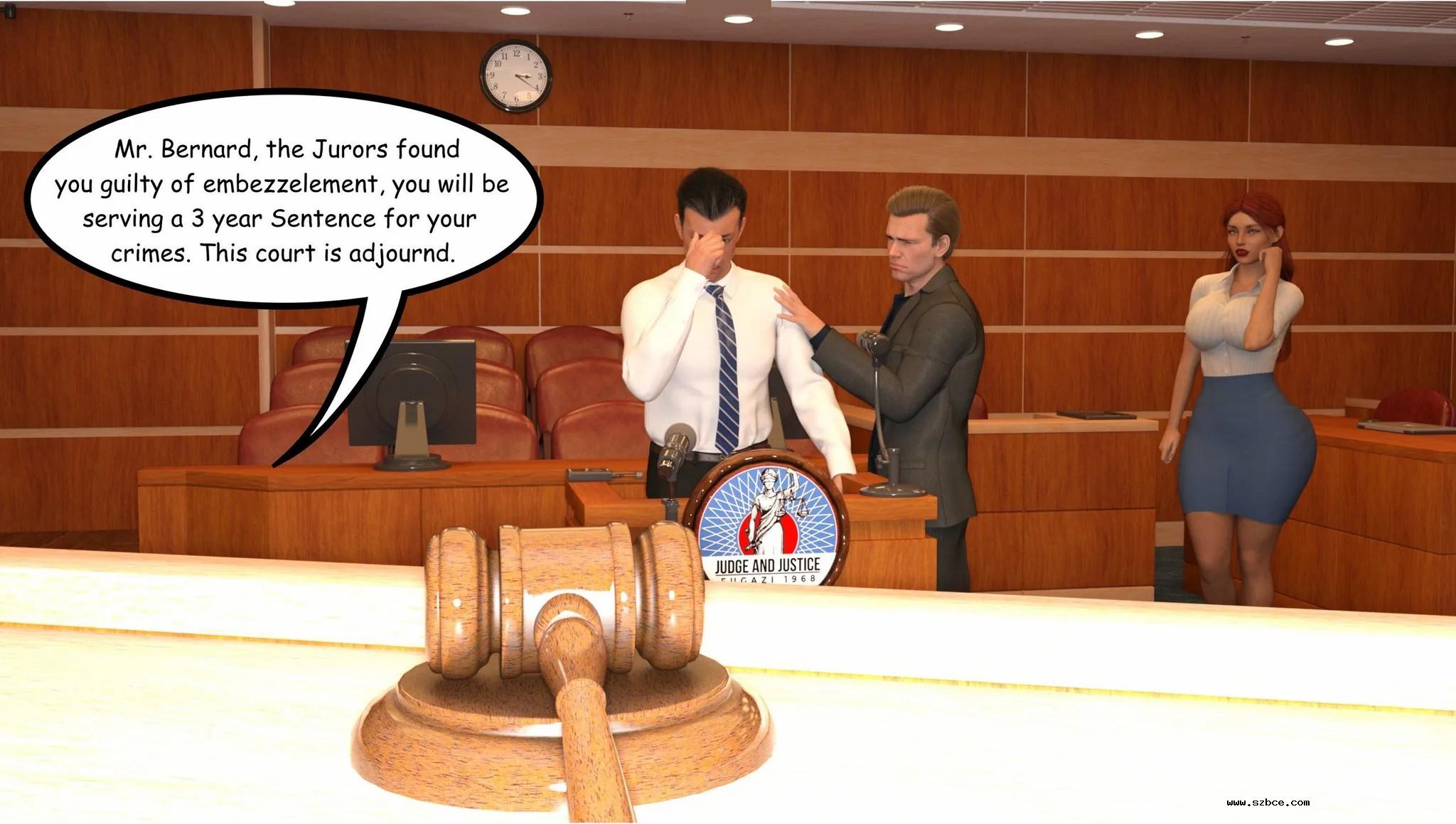 【3D 英文彩漫】从妻子到荡妇 - 第1话