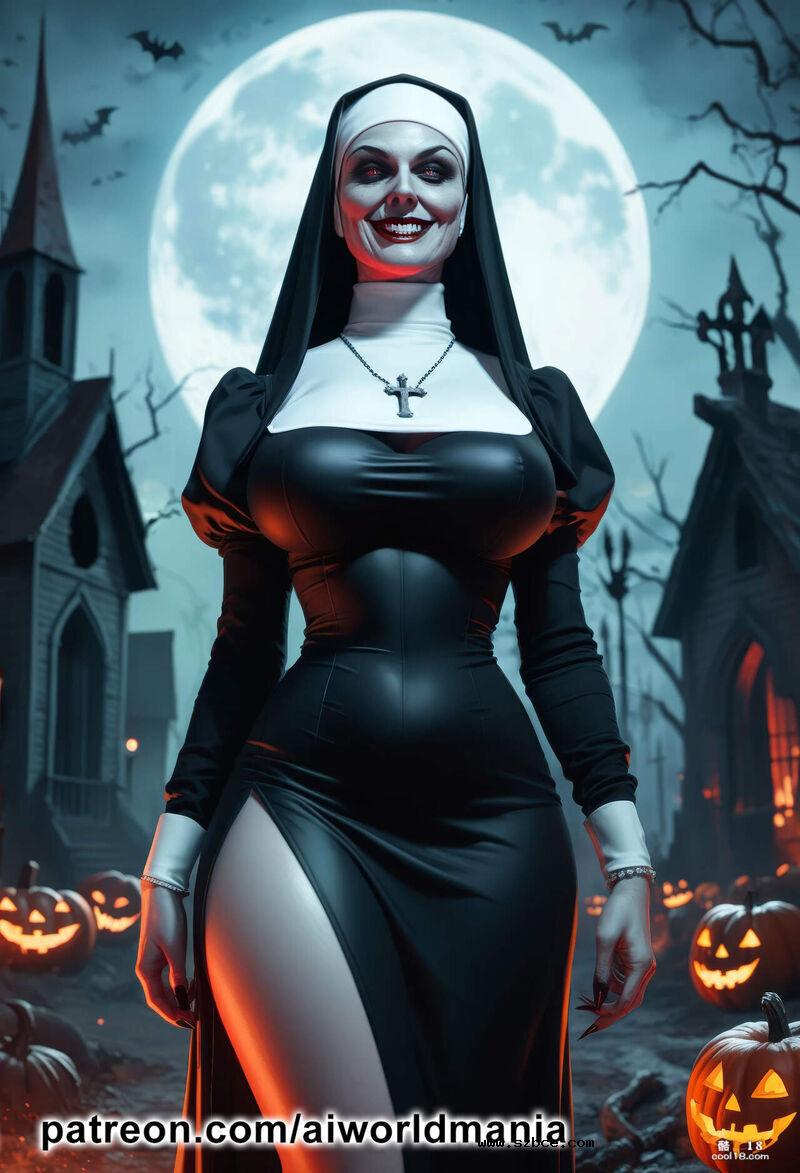 【AI生成】万圣节特辑 - 性感如地狱