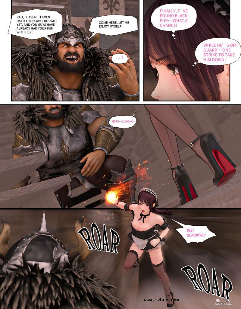 【3D】可爱的女仆娜美