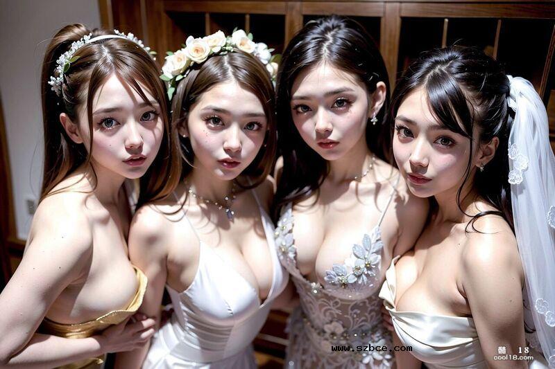 【AI生成】我的巨乳伴娘团