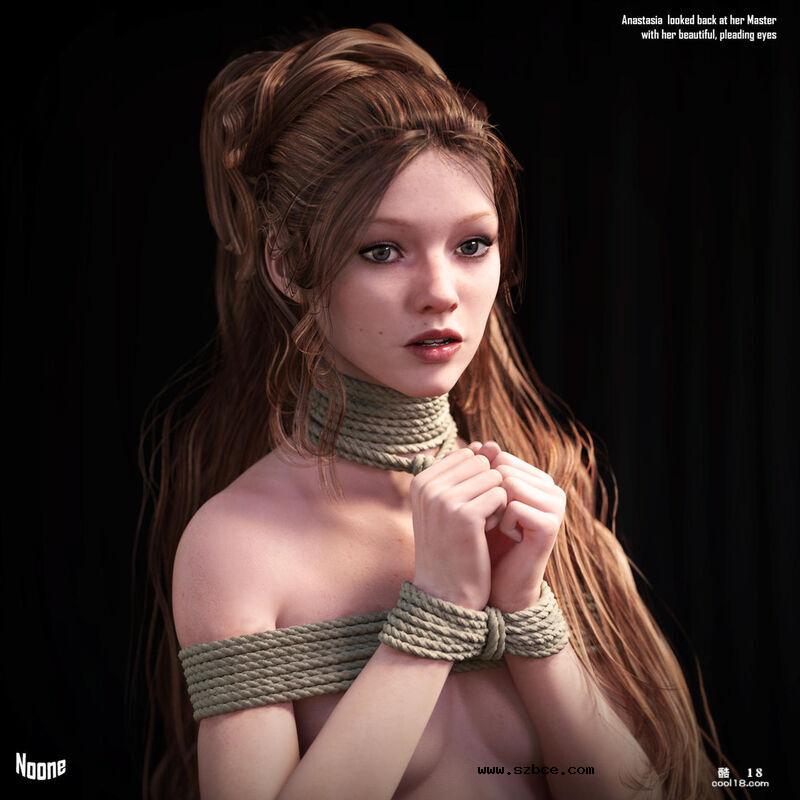 【3D】被束缚淫虐的女奴