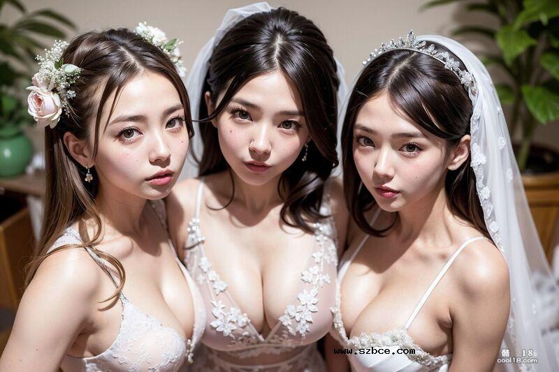 【AI生成】我的巨乳伴娘团