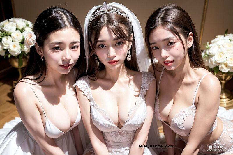 【AI生成】我的巨乳伴娘团