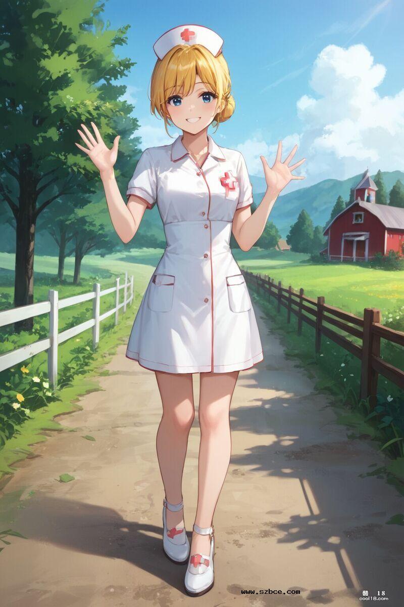 【AI生成】可爱的小护士竟然最爱露出