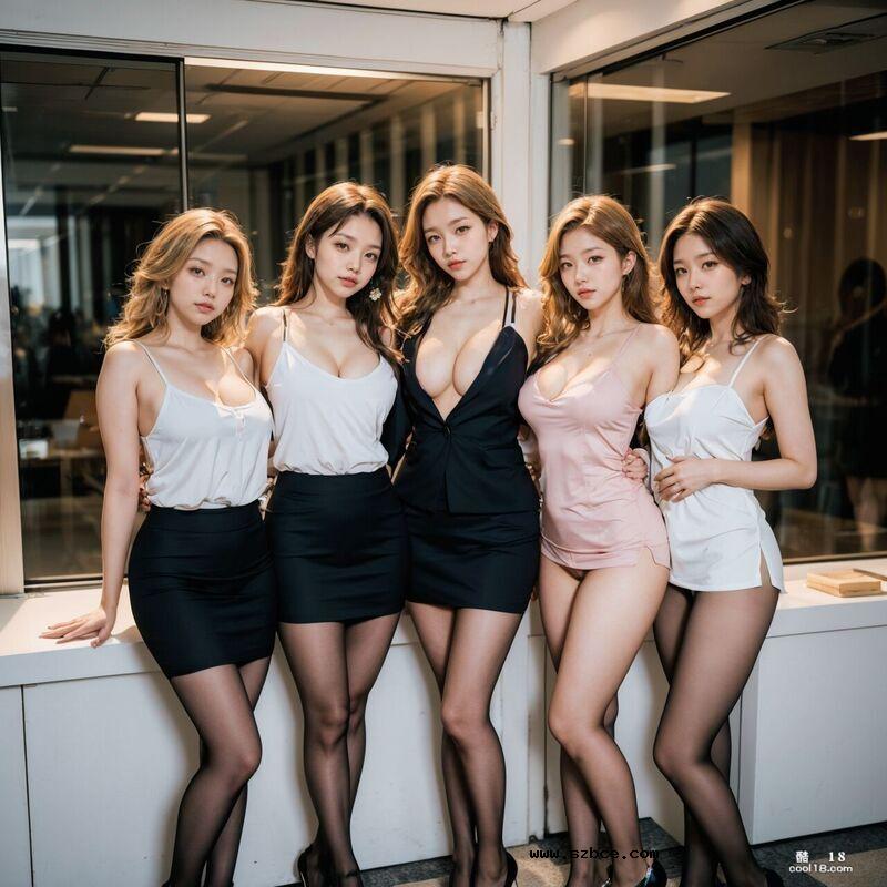 【AI生成】我公司公关部的巨乳同事们