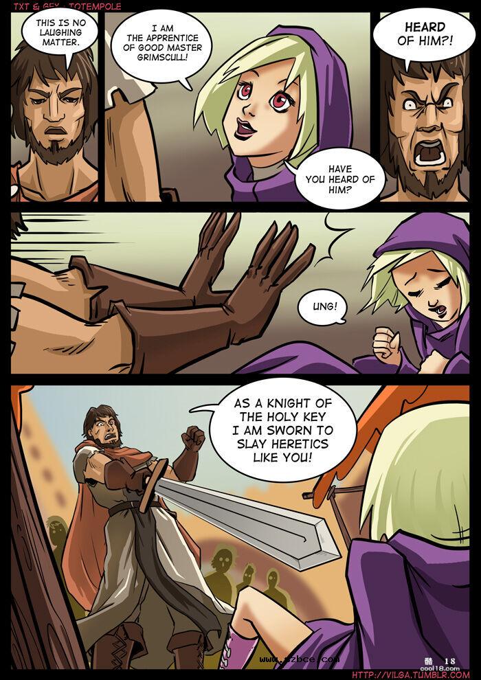 【英文彩漫】First Time For Everything + 魔女 Morwena