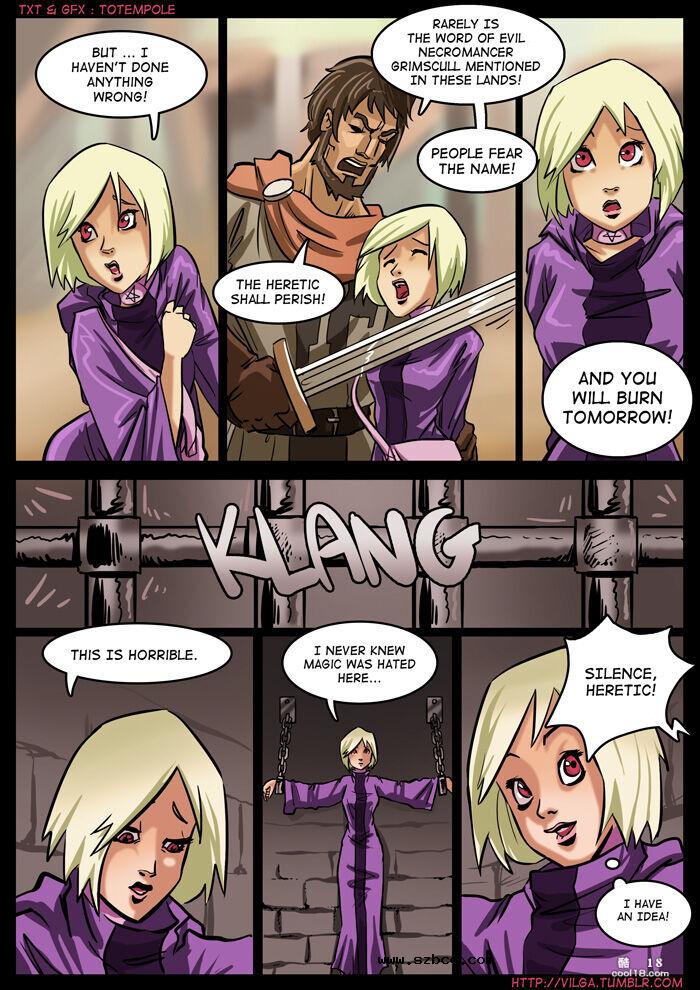 【英文彩漫】First Time For Everything + 魔女 Morwena