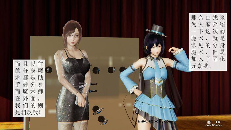 【3D】杨晓婷的固化魔术：分身