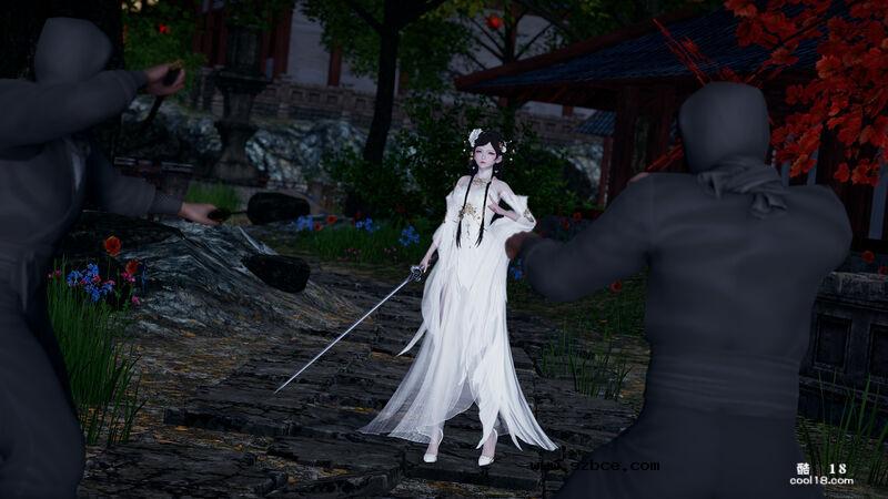 【3D】武林新星的白丝少女剑仙被魔教巨根暴姦