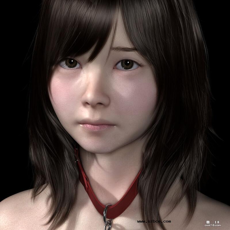 【3D图集】调教不穿内裤的叛逆女儿，捆绑打环吊珠 “監禁女子”