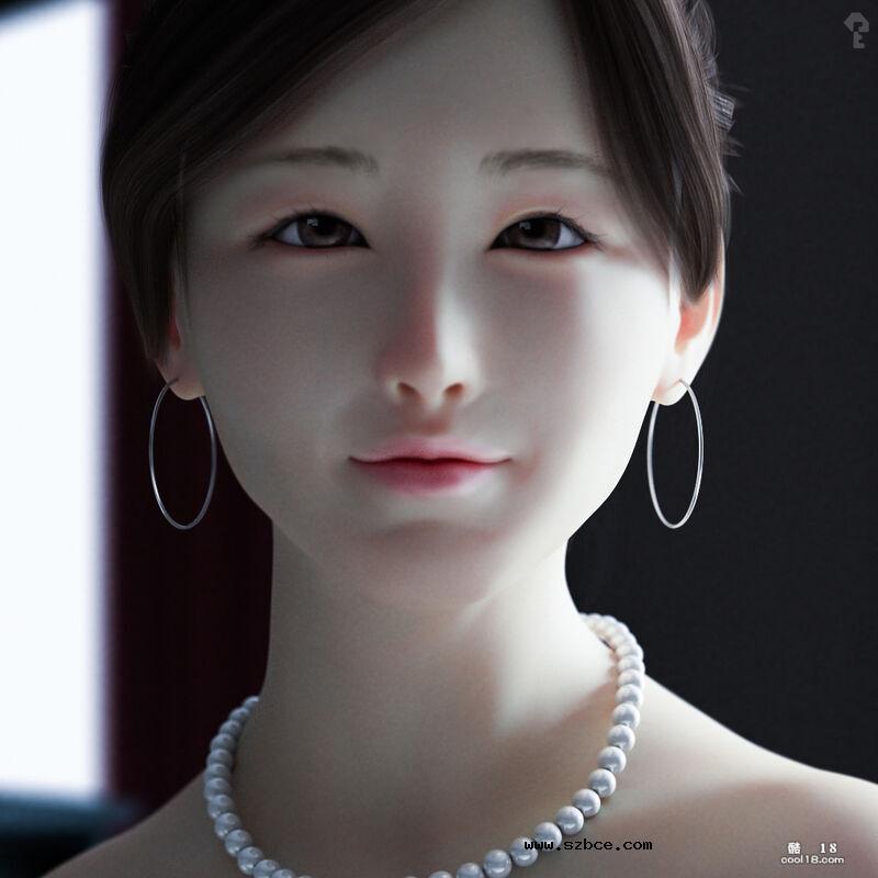 【3D图集】调教不穿内裤的叛逆女儿，捆绑打环吊珠 “監禁女子”