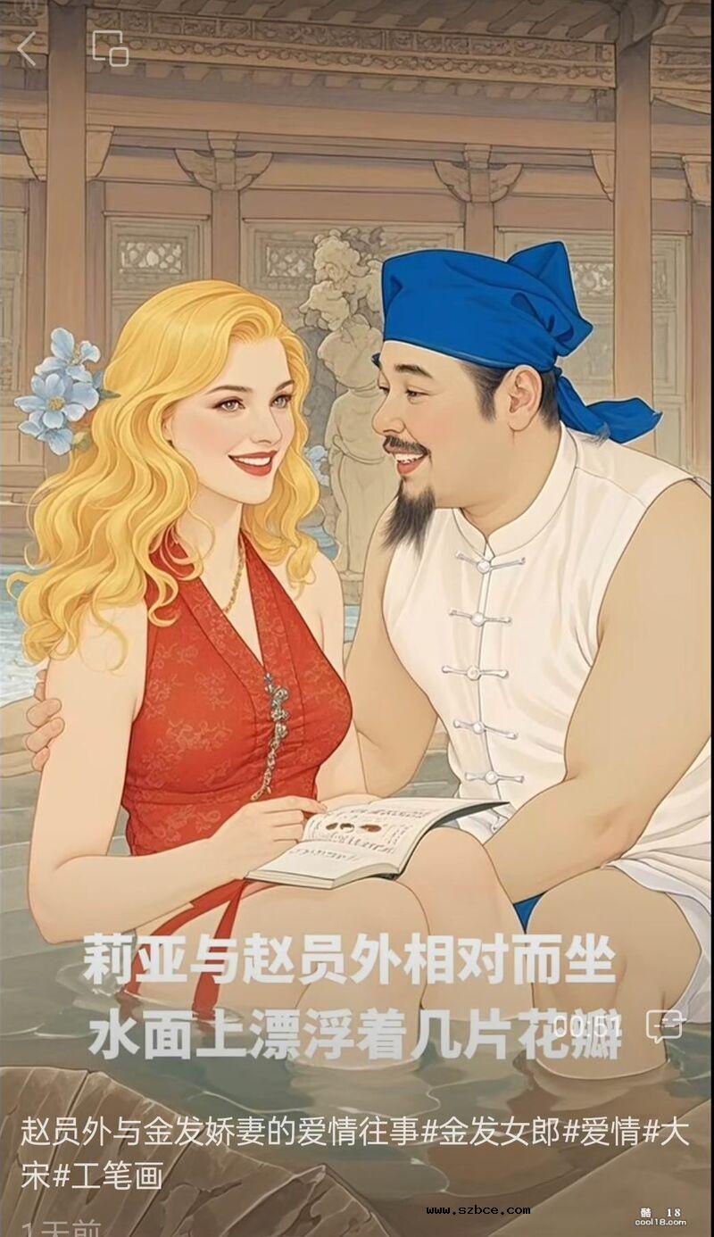 【AI漫画】赵员外与异国娇妻莉亚