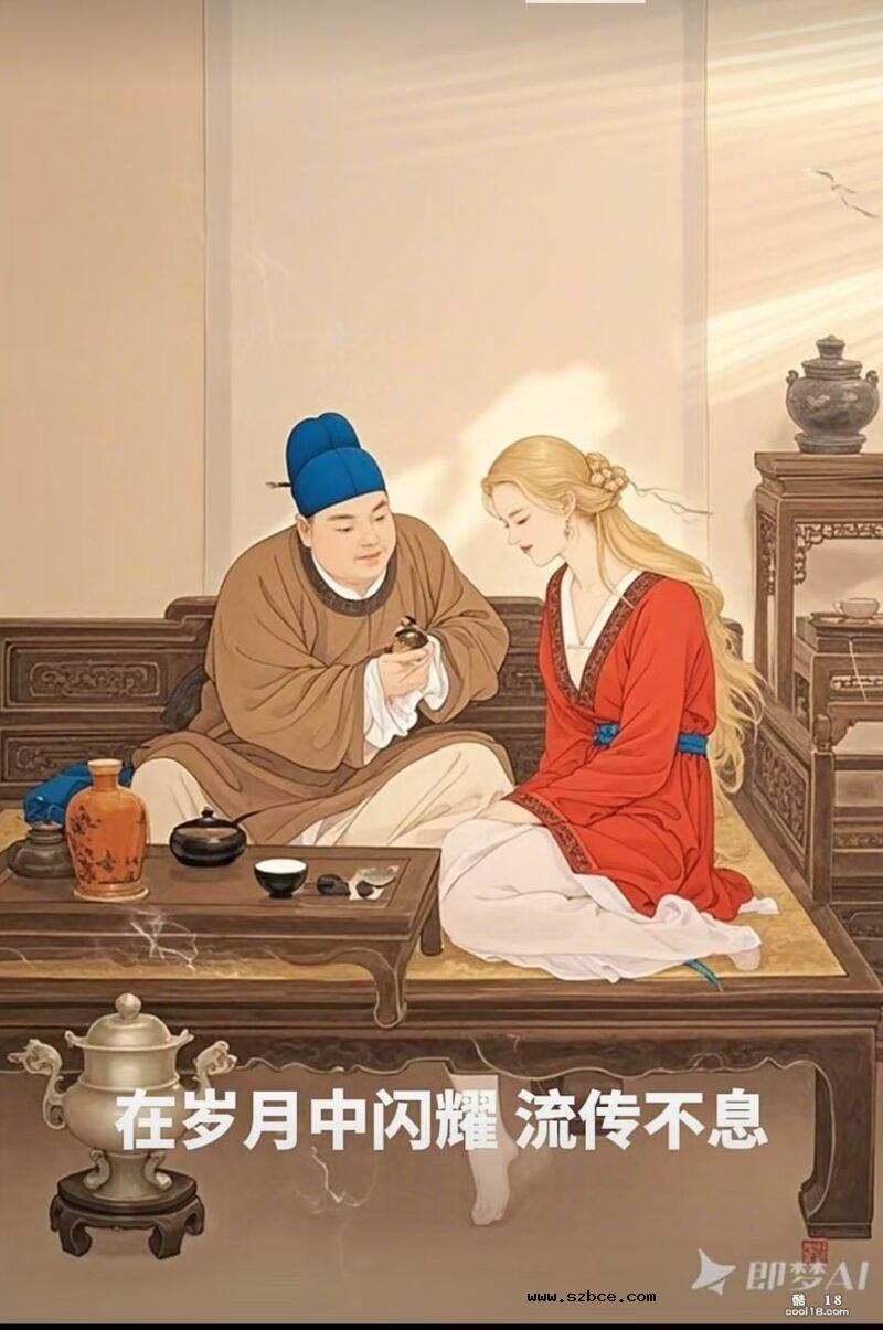 【AI漫画】赵员外与异国娇妻莉亚