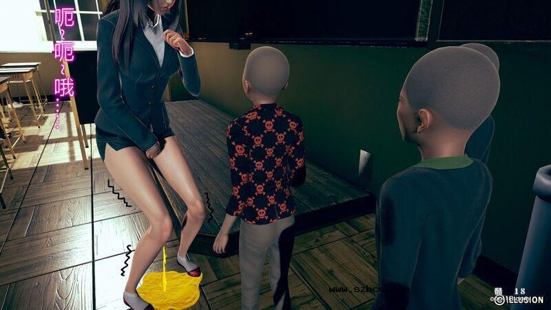 【3D】肉棒下的班主任
