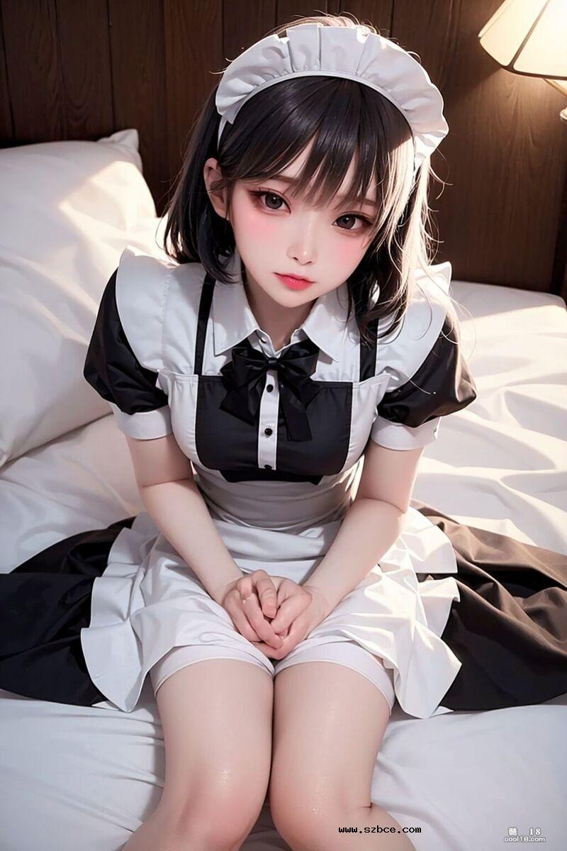 【AI生成】清纯小女仆的成长