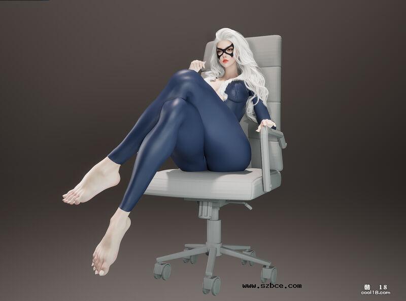 【3D】黑猫女侠