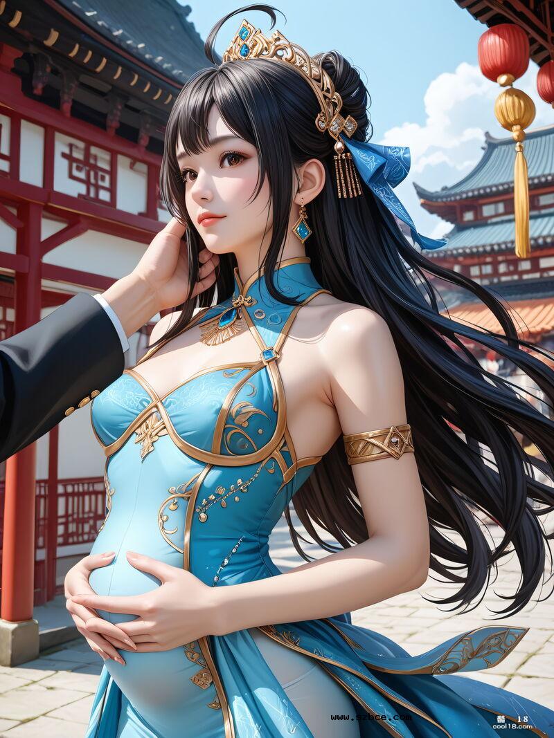 【AI漫画】三国 - 辛憲英の新婚性活