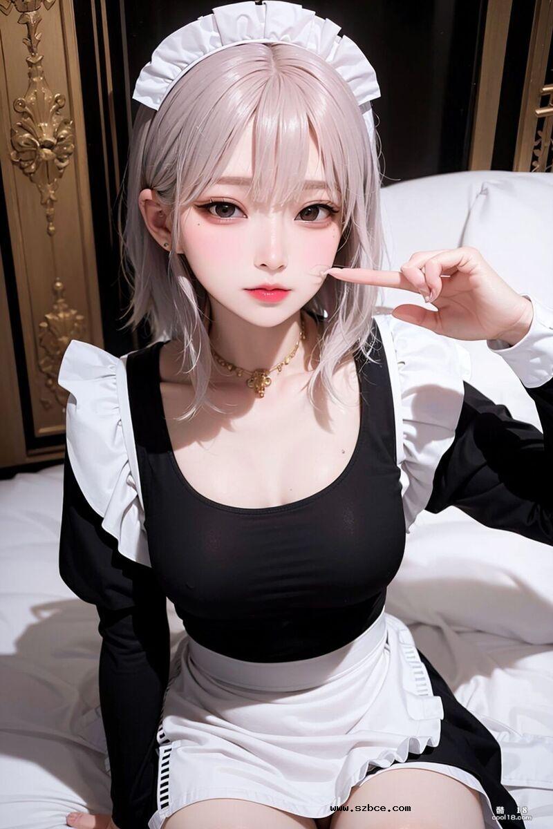 【AI生成】清纯小女仆的成长