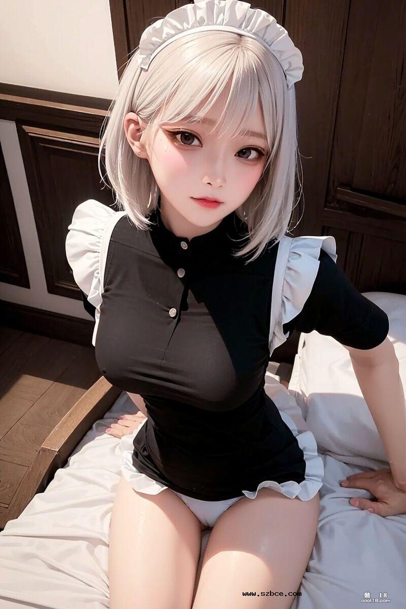 【AI生成】清纯小女仆的成长