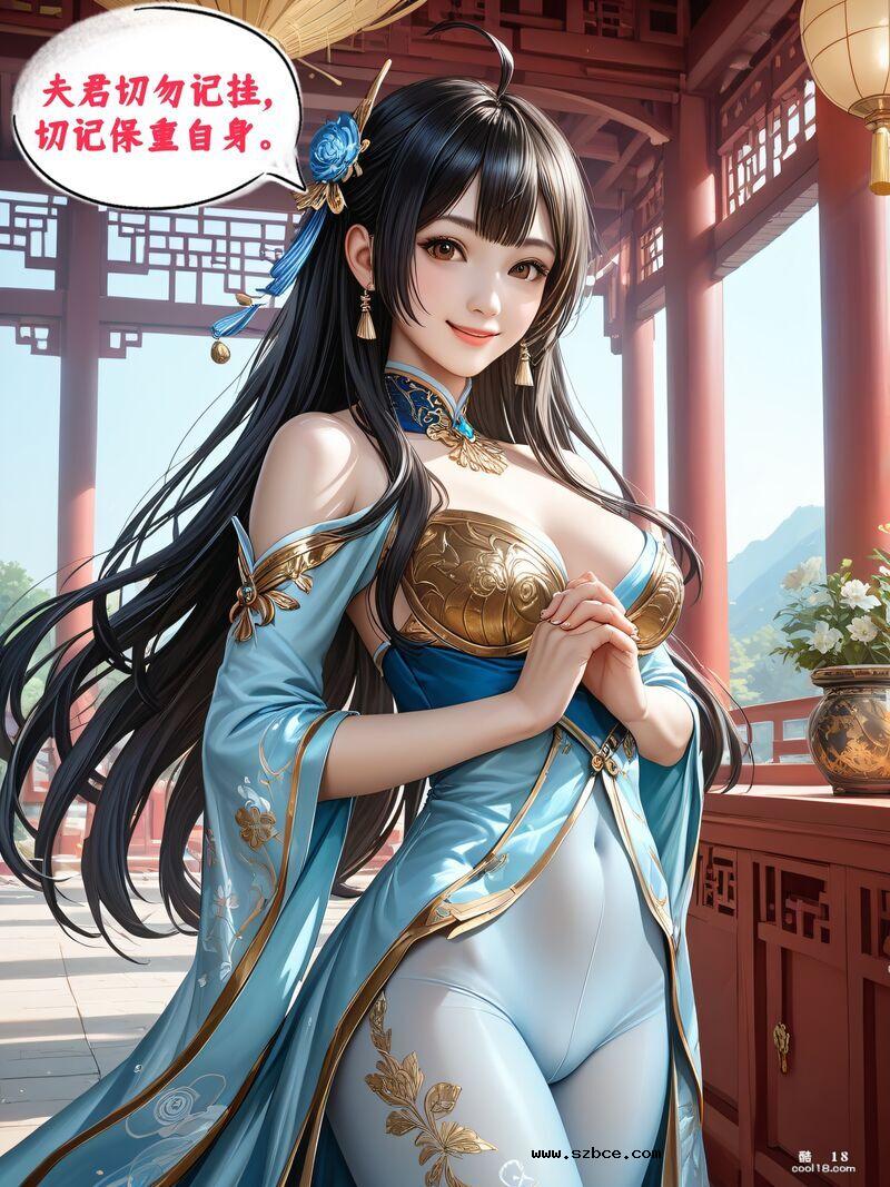 【AI漫画】三国 - 辛憲英の新婚性活