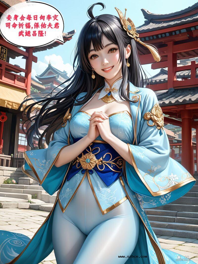 【AI漫画】三国 - 辛憲英の新婚性活