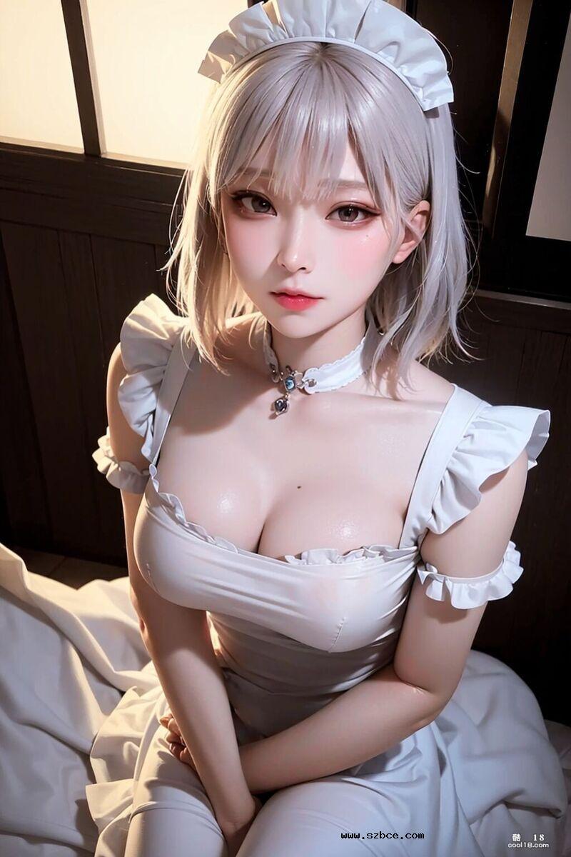 【AI生成】清纯小女仆的成长